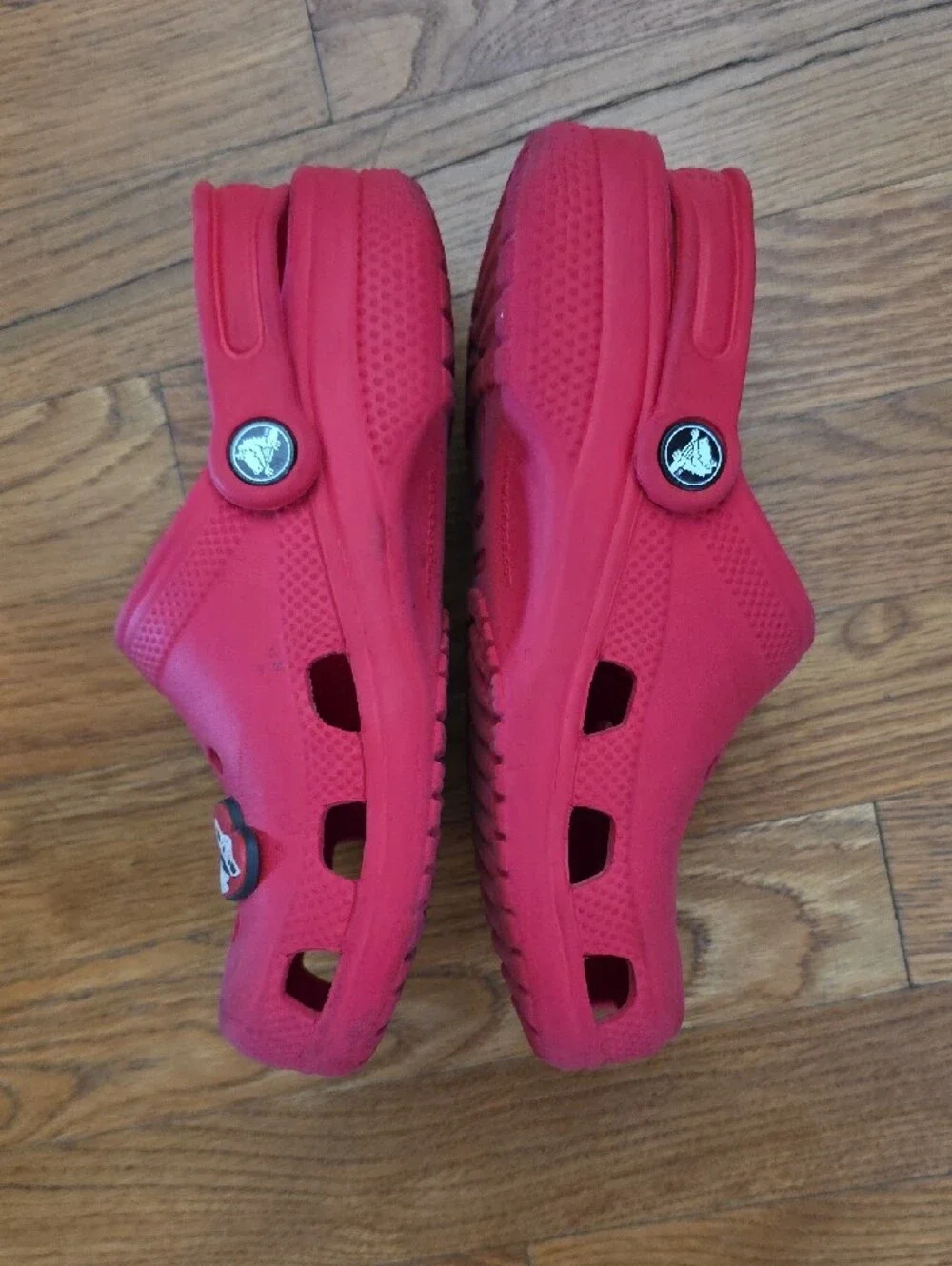 Kids Pink Slip-On Clog Shoes with Fun Charms